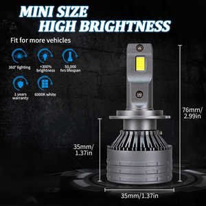 Đèn pha <span class=keywords><strong>LED</strong></span> tự động 300W 60000Lm R10 Đèn pha H1 H4 H7 H3 Đèn <span class=keywords><strong>LED</strong></span> H7 9005 9006 Bóng đèn <span class=keywords><strong>LED</strong></span> H7 H4 Đèn pha <span class=keywords><strong>LED</strong></span> ô tô - Product Image 3