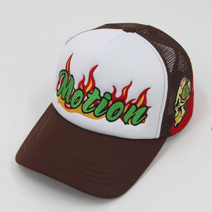 Nhà Máy Tùy Chỉnh 3D Thêu Logo Lụa Lưới Nhát In Với Chất Lượng Cao Bọt Mùa Hè Trọng Lượng Nhẹ Lưới Trucker Hat Mũ - Product Image 6