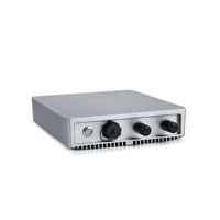 Mini PC industriel sans ventilateur en alliage d'aluminium certifié CE, processeur Intel Core i5 de 12e génération, alimentation large plage 9-36V, LAN, pour Windows 11 et l'Edge Computing