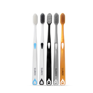 Lot de 5 brosses à dents Suree pour adultes, poils souples, soin des gencives, brosse à dents manuelle - Product Image 5