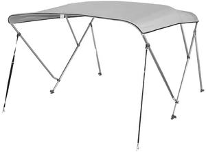 Pare-soleil marin 10 couleurs 4 arcs Bimini Top Cover 8 pieds x 73-78 pouces Poteaux <span class=keywords><strong>de</strong></span> support en aluminium 25 mm Auvent <span class=keywords><strong>Bateau</strong></span> Yacht Matériel <span class=keywords><strong>de</strong></span> <span class=keywords><strong>bateau</strong></span> - Product Image 5