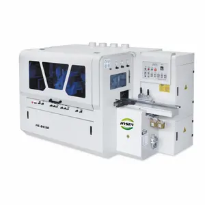 Hysen Bán hàng nóng bốn bên moulder máy hoàn toàn tự động 4 bên planer rắn gỗ moulder máy