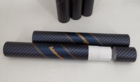 Tube en papier kraft biodégradable recyclable, couleur et taille personnalisables, pour affiches, impressions d'art, emballage d'expédition express, revêtement UV