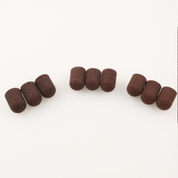 Lage Prijs 16X25Mm Bruin Verwijderen Dode Huid Pedicure Cap Nail Schuurbanden Voor Eelt Care
