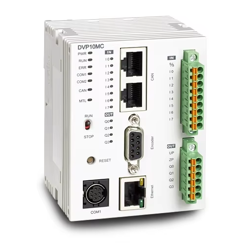 Delta DVP08SM11N PLC Input Module 8-Channel 24VDC Digital Input DIN-Rail Mountable for Industrial Automation