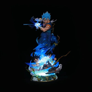 Juguetes de resina de PVC personalizados, figuras de acción y juguete de alta calidad de 46cm, super saiyan, tres cabezas con luz, vegeta, anime, <span class=keywords><strong>DBZ</strong></span>, <span class=keywords><strong>2022</strong></span> - Product Image 6