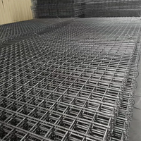 Vente en gros de plaques de treillis métallique en acier renforcé SL62 SL82 SL92, treillis métallique soudé simple renforcé pour la coupe de barres d'armature en béton