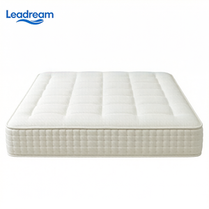 Colchón de Muelles Ensacados Independientes Leadream Luxury Euro Top Hecho a Mano, Moderno, Tamaño King/Queen, con Lana de Camello y Colchón de Muelles Ensacados Individualmente - Product Image 1
