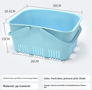 Canasta de Compras Portátil de PP para Cosméticos, Paquete de 10 Unidades, Ideal para Tiendas de Conveniencia - Product Image 2