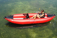 Kayak flottant pas cher, canoë gonflable pour 2 personnes, fabricants de packrafts, prix des bateaux à rames