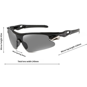 Lunettes de cyclisme pour hommes et femmes, lunettes de soleil de sport, verres de protection pour le vélo, lunettes de vélo, lunettes anti-vent, lunettes de protection - Product Image 4