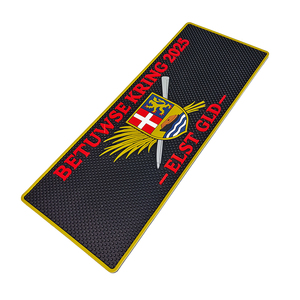 Customizable Silicone PVC Bar Mat Rubber Beer Spill Pad <b>Pub</b> Rail Mat Drip Tray Non Slip Counter Service Mat <b>Table</b> Mat - Product Image 2