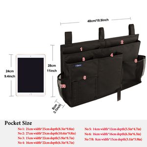 Hộp Đựng Giường Đặt Cạnh Giường Tùy Chỉnh Hộp Đựng Treo Cho Phòng Ký Túc Xá Đại Học Giường Em Bé - Product Image 5