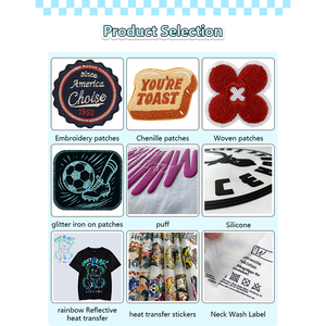 Parches de diseñador deportivo personalizados, parche de corte láser de gamuza brillante, parche de hierro de Pu, parches de prensa de calor para bolsas de ropa, sombrero - Product Image 5