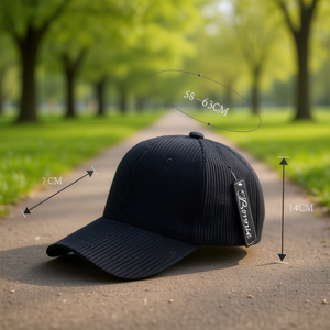 Gorra de béisbol Senrie de 6 paneles, gorra ajustable de algodón para adultos, informal, protección solar para primavera y otoño - Product Image 2