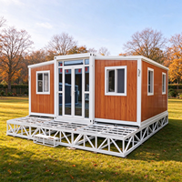 Maison modulaire extensible, maison mobile, bureau, dortoir, petite villa de luxe, hôtel