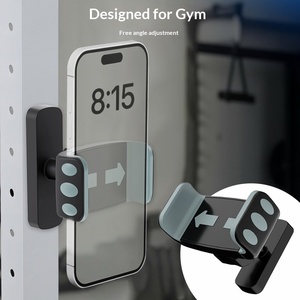 Wholesale Flexible Dual Magnetic Phone Holder for Gym Phone Grip Holder Cell Phone <b>Stand</b> - Product Image 4