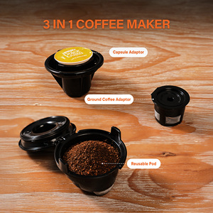 Shardor ngay lập tức cà phê brewer trà máy màu đen duy nhất Cà phê Pod nhanh Brew K-cup cà phê pha cà phê và Cappuccino Maker - Product Image 2