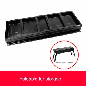 סיטונאי מפעל סיטונאי נייד מחנאות ברזל מתקפל עם ציפוי אבקה לארוחת ערב הביתה - Product Image 4