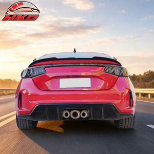 สปอยเลอร์หลังทรง V สีดำเงา สำหรับ Civic FL Type R Hatchback ปี 2022-2026 - Product Image 5