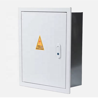 Boîtier métallique encastré sur mesure pour distribution électrique avec serrure, armoire de contrôle électrique en acier