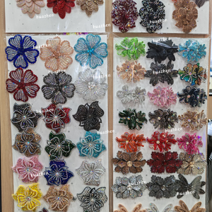 Fiore Decorativo per <span class=keywords><strong>Scarpe</strong></span> alla Moda <span class=keywords><strong>con</strong></span> Design a Farfalla e Strass, Accessori per <span class=keywords><strong>Scarpe</strong></span> da Donna - Product Image 1