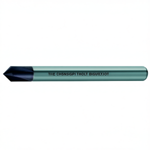 Fresa de metal duro Ttake TA1590 Nano TiAlN con 4 filos de corte para biselado y contorneado a 90 grados - Product Image 2