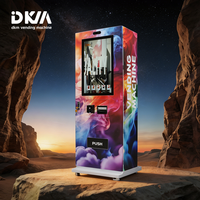 Distributeur automatique de cigarettes et de snus DKM avec écran tactile intelligent, service en libre-service, caméra de vérification d'âge