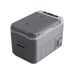 ポータブルミニ15Lプラスチック製車載冷蔵庫DCコンプレッサー12V/24V＆220V冷却化粧品スキンケア冷凍庫トヨタRAV4用 - Product Image 4