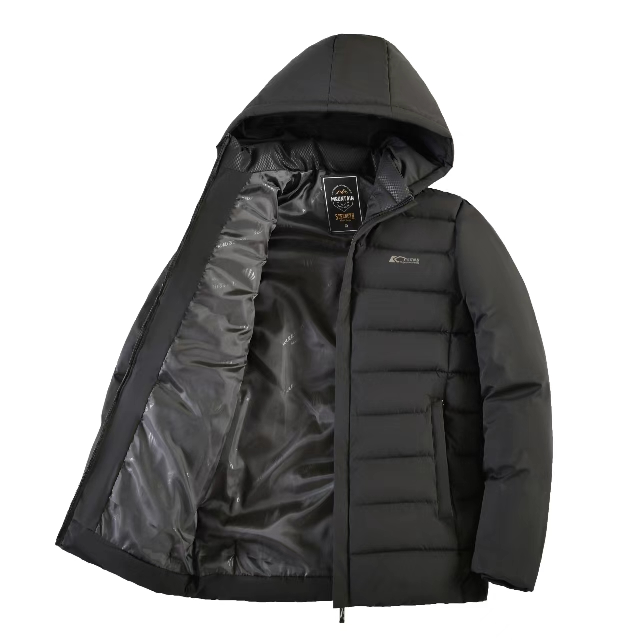 Comodo giacca con toppe a gomito per uomo in stili alla moda