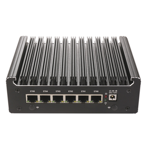 เราเตอร์ขนาดเล็กไม่มีพัดลมใน U300โทรศัพท์ <span class=keywords><strong>Pentium</strong></span> <span class=keywords><strong>GOLD</strong></span> 8505 N100 Firewall <span class=keywords><strong>Mini</strong></span> <span class=keywords><strong>PC</strong></span> 6xi226-V 2.5g DDR5 DDR4 NVMe SATA Proxmox pfsense
