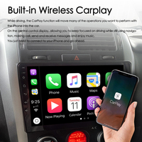 Radio Estéreo para Auto con CarPlay Inalámbrico y Voz AI de 128GB para Suzuki Grand Vitara 3 2005-2015, Navegación GPS, Android 13, Multimedia, Video