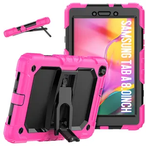 For Tab A 8.0 2019 Case Silicone Hard Plastic Tablet Rugged Cover For Samsung Galaxy Tab A 8.0 T290 T295