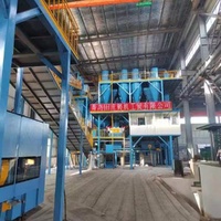 Planta de Reciclaje de Arena Verde/Arcilla para Piezas de Fundición, Proceso Automático, Bomba, Motor, Alta Capacidad 1000-15000