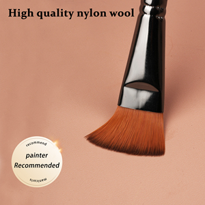 Các Chuyên gia Thấp Moq Gỗ Trắng Xử Lý Acrylic Sơn Bàn Chải Thiết Lập 16 Kích Cỡ Khác Nhau Nghệ Sĩ Sơn Bàn Chải Thiết Lập Với Túi Vải - Product Image 3