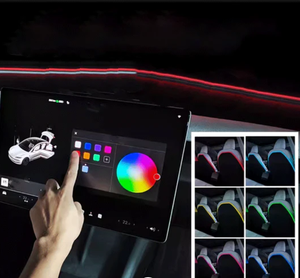 Highland & 新型 Model Y Juniper 2026年式シートバックアンビエントライト Model 3用インテリアアクセサリー - Product Image 5