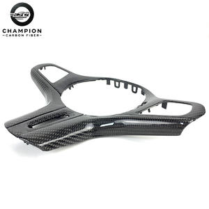 Para BMW G30 G31 G32 G20 G22 G01 G05 G06 G08 G14 G15 G82 G80 M2 M3 volante Marco de botón de fibra de carbono cubierta decorativa - Product Image 2