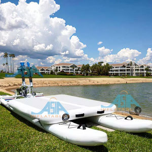 Bicicleta Acuática de Pedales Resistente, Bicicleta Acuática Plegable para Turismo en Lagos - Montaje Rápido - Product Image 5