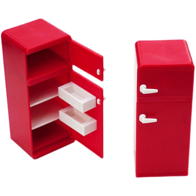 1:12 миниатюрный кукольный домик, кухонная мебель, игрушка для кукольного домика, аксессуары, миниатюрные игрушки для кухни и холодильника