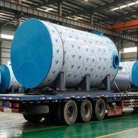Nouveau Fourneau Industriel Horizontal Automatique à Tubes de Fumée pour Biogaz, Huile Lourde, Diesel, Huile Légère et Gaz Résiduel
