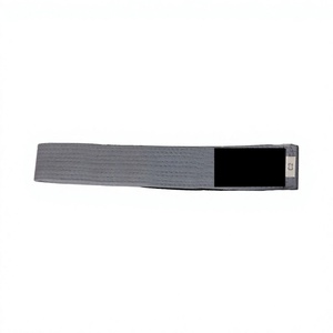 Ceinture de Jiu-Jitsu BJJ en coton 100% de marque OEM, taille C3, 4,5 cm de large, 8 points de couture, couleur grise, modèle 1515, fabriquée au Pakistan, dépend de la taille. - Product Image 1