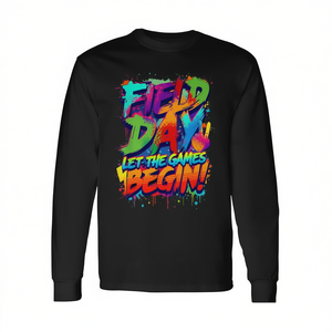 Camiseta de manga larga colorida Field Day 2025 Let The Games Begin Field Trip - Product Image 2