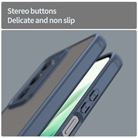 Coque de téléphone mate translucide antichoc Super Grip avec protection d'angle Airbag pour Redmi 15/15C 4G 5G Fundas