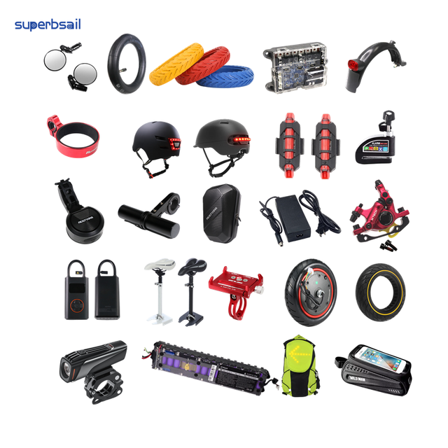 Superbsail High Quality Bike Handlebar Grips Pedals Led Light Phone Holder Tire Air Pump Bell Smart Helmet Bicycle Accessories