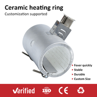 Chauffe-résistance en acier inoxydable 380V 600W, chauffe-résistance à bande céramique pour tête de moule de machine à film soufflé