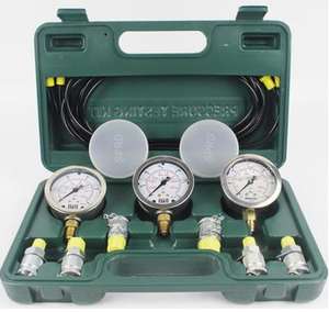 Duker süper düşük fiyat ekskavatör hidrolik muayene kiti 3 göstergeleri 3 tüpler 4 parçaları seti - Product Image 1