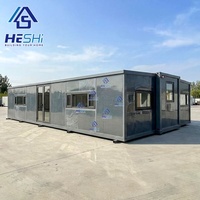 Maison préfabriquée portable et extensible à bas prix, conteneur de 40 pieds, 20 pieds, 30 pieds, structure préfabriquée, maison à 5 chambres, casas prefabricadas