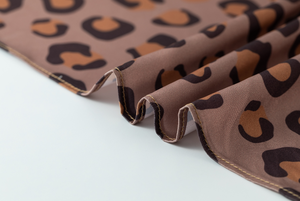 100% Mulberry <b>Silk</b> Leopard Print Luxury Silky Neck <b>Scarf</b> <b>Hair</b> Bandana for Women Spa Travel Accessories - Product Image 3