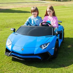Лидер продаж, 2023, большой размер, 24 В, детский автомобиль с бесщеточными двигателями, лицензированный Детский Электрический игрушечный автомобиль