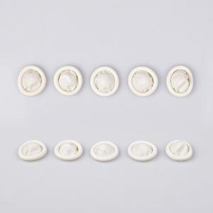 100pcs Disposable Latex Finger <b>Cots</b> 7x2cm Powder Free Anti Static Gloves for Microblading Permanent Makeup - Product Image 3
